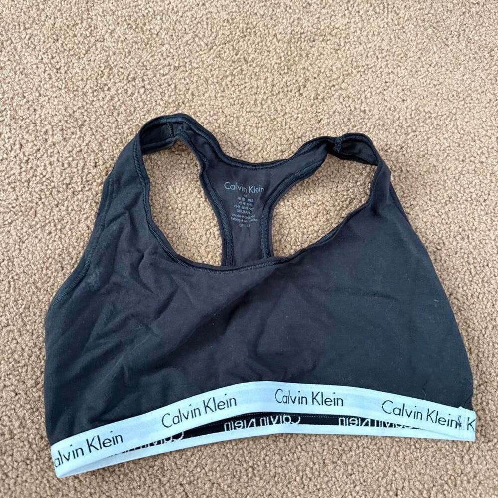 Calvin-klein Women's Black Bra
